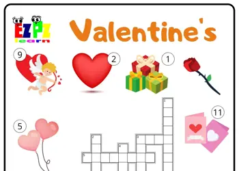 Valentine's Holiday Crossword